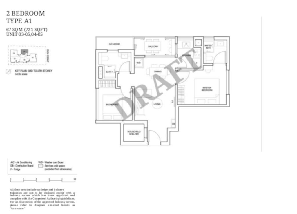 Jansen House 2 Bedrooms Floor Plan